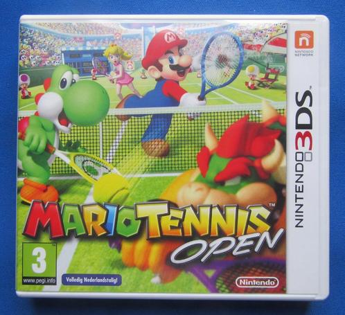 Mario Tennis Open - 3DS, Spelcomputers en Games, Games | Nintendo 2DS en 3DS, Gebruikt, Sport, 1 speler, Vanaf 3 jaar, Ophalen of Verzenden