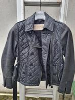 Nieuw: Dames Burberry Jas met leer, Ophalen, Zwart, Nieuw, Burberry