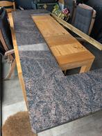 Keukenblad van marmer voor (buiten) keuken of bar, Huis en Inrichting, Keuken | Keukenelementen, Ophalen, Zo goed als nieuw