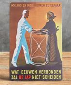 Metalen Nederlands INDIE knil Propaganda Affiche POSTER, Verzamelen, Militaria | Tweede Wereldoorlog, Verzenden, Nederland, Foto of Poster