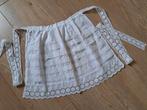 Oud Half Schortje met Kant, Ophalen of Verzenden
