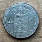 2,5 gulden 1842 Willem II, Ophalen, Koning Willem II, 2½ gulden, Losse munt