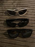 3 Zonnebrillen - Zo Goed Als Nieuw, Overige merken, Zonnebril, Zwart, Ophalen of Verzenden