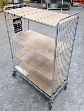 Verrijdbare kar etagewagen gebruikt €165,- ex beschikbaar voor biedingen