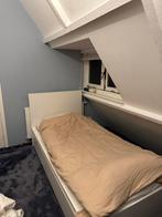IKEA MALM Bed 90x200 met Bedlades - Zeer Goede Staat, 90 cm, Eenpersoons, Ophalen of Verzenden, Zo goed als nieuw