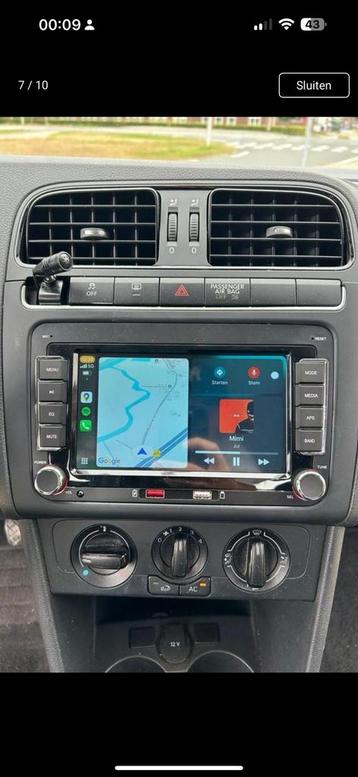 2DIN Android 13 Autoradio | GPS, CarPlay & Bluetooth beschikbaar voor biedingen