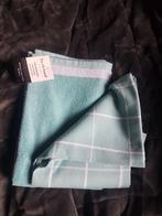 Byrklund set van theedoek en keukendoek turquoise, nieuw., Huis en Inrichting, Keuken | Textiel, Verzenden, Nieuw, Groen, Theedoek of Handdoek