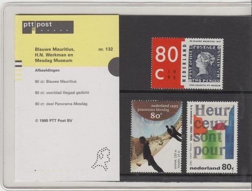 Postzegelmapje Blauwe Mauritius en Panorama Mesdag, Postzegels en Munten, Postzegels | Nederland, Postfris, Na 1940, Verzenden