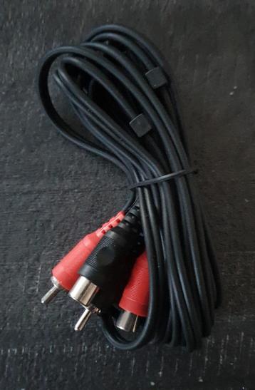 RCA KABEL 2x RCA M - 2x RCA F  10 m. beschikbaar voor biedingen