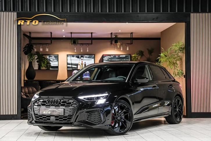 Audi S3 2.0 TFSI S3 Quattro|19''|Stage 1 JD|400+ PK|OPF del., Auto's, Audi, Bedrijf, Te koop, S3, 4x4, ABS, Achteruitrijcamera