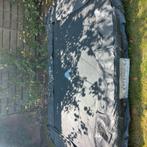 Ingegraven trampoline, Ophalen, Gebruikt