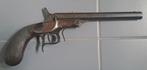 Antiek Belgisch 7mm Flobert pistool zwartkruit, Ophalen of Verzenden