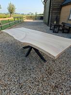 ROBUUSTE BOOMSTAM TAFELS MET SPINPOOT EN MEER, Huis en Inrichting, Tafels | Eettafels, Ophalen, Nieuw, Vijf personen of meer