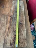Houten plank - 61,5 x 13 cm, Ophalen of Verzenden, Gebruikt