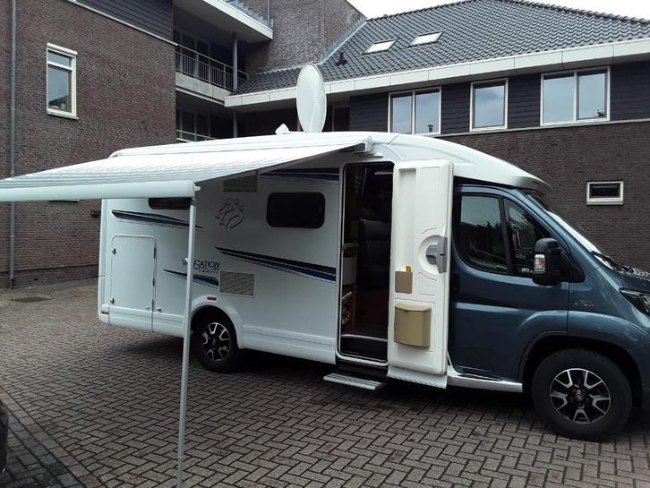 Camper Knaus VanSation  TI650 Meg b.j.2015, Caravans en Kamperen, Campers, Particulier, tot en met 3, Half-integraal, Knaus, Fiat
