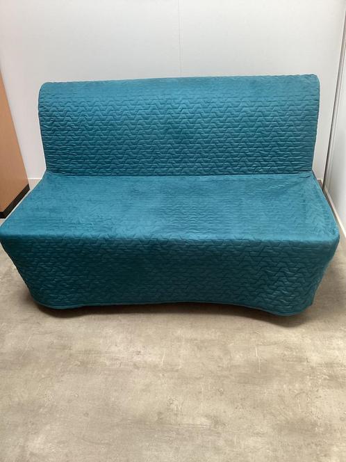 Slaapbankje met overtrekhoes als nieuw, Huis en Inrichting, Slaapkamer | Slaapbanken, Zo goed als nieuw, 140 cm, 190 cm of minder
