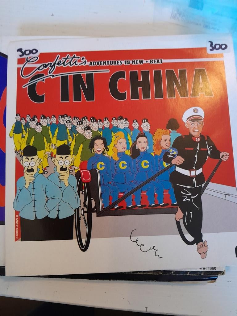c in china 7 inch confetti, s, Cd's en Dvd's, Vinyl Singles, Ophalen of Verzenden, Zo goed als nieuw, Pop