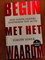 Begin met het waarom - Simon Sinek, Ophalen of Verzenden, Nieuw