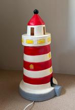 Vuurtoren lamp Heico, Huis en Inrichting, Lampen | Tafellampen, Ophalen, Zo goed als nieuw, Minder dan 50 cm