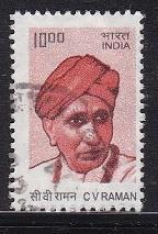 3580 - India michel 2371 gestempeld , C.V. Raman, Verzenden, Gestempeld, Zuid-Azië