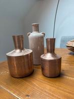 Vaasjes ptmd, Huis en Inrichting, Overige kleuren, Ophalen of Verzenden, Minder dan 50 cm, Glas
