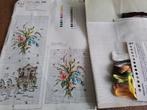 borduurpakket van een merklap trouwen, nr 35 a 2066, Hobby en Vrije tijd, Borduren en Borduurmachines, Ophalen of Verzenden, Zo goed als nieuw