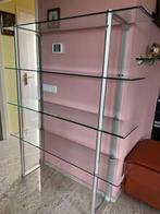 Meubels, Ophalen, 100 tot 150 cm, Zo goed als nieuw, Glas