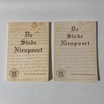 De Stede Nieupoort deel 1 en 2, geschiedenis Nieuwpoort, Boeken, Geschiedenis | Stad en Regio, Ophalen of Verzenden, 20e eeuw of later