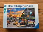 Ravensburger puzzle - Romantische avond in Parijs - 2000 st., Ophalen of Verzenden, Zo goed als nieuw