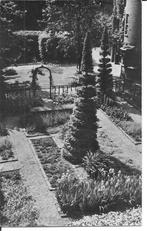 Utrecht  Centraal Museum Model van een tuin15e eeuw, Ophalen of Verzenden, 1920 tot 1940, Ongelopen, Utrecht