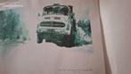Tien exclusieve Mehaco/Mercedes-Benz aquarellen Rene Brone, Ophalen