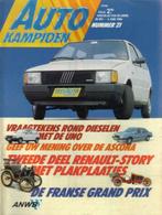 Autokampioen 21 1984 : Fiat Uno diesel - Renault, Gelezen, Algemeen, Ophalen of Verzenden, Autokampioen