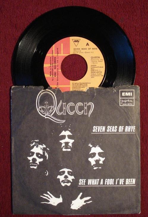Queen 7" Vinyl Single: 'Seven Seas Of Rhye’ (Joegoslavië), Cd's en Dvd's, Vinyl Singles, Single, Rock en Metal, 7 inch, Ophalen of Verzenden