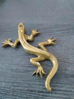 Bronzen Salamander Beeld, Ophalen, Gebruikt, Metaal, Dierenbeeld