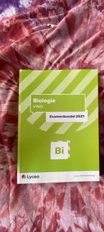 examenbundel biologie VWO 2021, Boeken, Schoolboeken, Ophalen, Zo goed als nieuw, VWO, Biologie