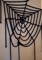 Spinneweb - decoratie, Ophalen of Verzenden, Zo goed als nieuw, Versiering, Halloween of Griezel