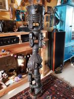 Zeldzame antieke Igbin drum uit Afrika Yoruba Nigeria 137 cm, Antiek en Kunst, Ophalen
