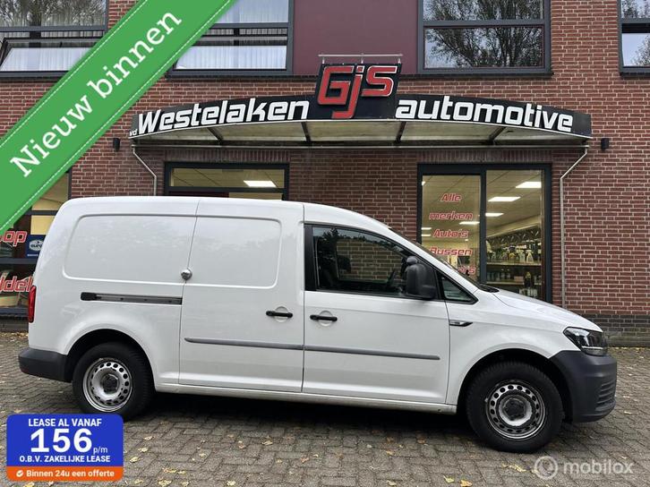 Volkswagen Caddy Bestel 2.0 TDI L2H1 BMT Maxi Comfortline, Auto's, Bestelauto's, Bedrijf, Te koop, ABS, Airbags, Airconditioning