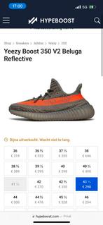 Yeezy 350 v2, Kleding | Heren, Schoenen, Ophalen of Verzenden, Zo goed als nieuw, Zwart