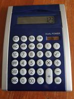Grote rekenmachine met grote toetsen , blauw 14,5 x 20,5 cm, Gebruikt, Ophalen of Verzenden