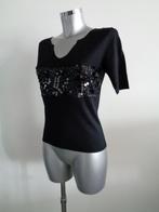 Arayal zijden trui, top, maat medium, zijde, Kleding | Dames, Maat 38/40 (M), Verzenden, Zwart, Zo goed als nieuw