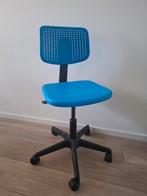 Ikea kinderbureaustoel - blauw, Huis en Inrichting, Bureaustoelen, Ophalen, Zo goed als nieuw, Blauw, Bureaustoel