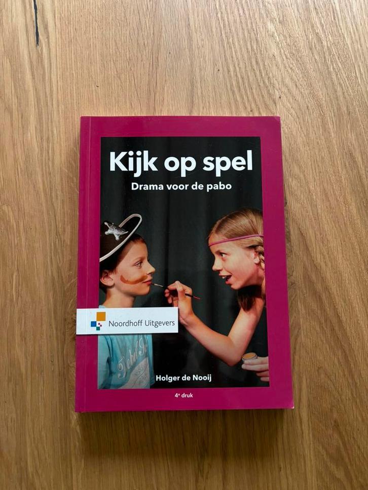 Holger de Nooij - Kijk op spel, Boeken, Schoolboeken, Zo goed als nieuw, Nederlands, Overige niveaus, Ophalen of Verzenden