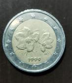 2 euromunt Finland 1999 zeldzaam, Postzegels en Munten, Munten | Europa | Euromunten, Overige waardes, Ophalen of Verzenden, Finland