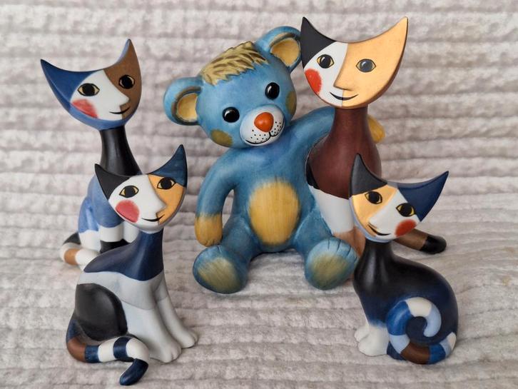 GOEBEL KATTEN BEELDJES, Verzamelen, Beelden en Beeldjes, Zo goed als nieuw, Dier, Ophalen of Verzenden
