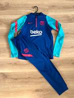 FC Barcelona Nike trainingspak 20/21 maat XS, Blauw, Nike, Ophalen of Verzenden, Zo goed als nieuw