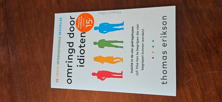 Thomas Erikson - Omringd door idioten, Boeken, Overige Boeken, Zo goed als nieuw, Ophalen of Verzenden