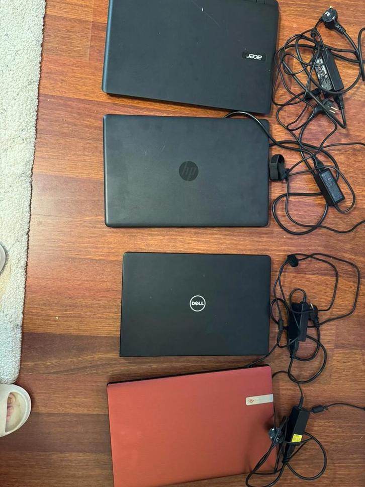 Diverse Laptops-Acer,HP,Dell en Packard Bell, Computers en Software, Windows Laptops, 15 inch, 2 tot 3 Ghz, Ophalen of Verzenden