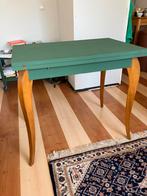 Uitklapbare houten tafel, Huis en Inrichting, Tafels | Eettafels, Ophalen, Gebruikt, 200 cm of meer, 50 tot 100 cm