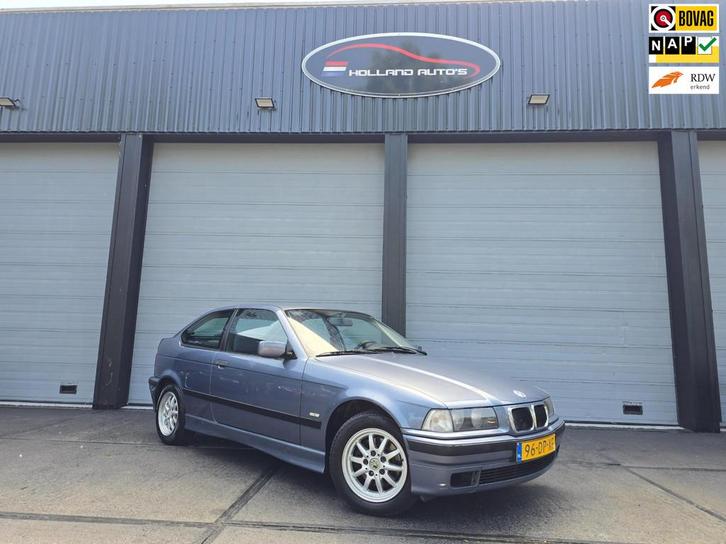 BMW 316 Compact automaat, airco, nieuwe apk, Auto's, BMW, Bedrijf, Te koop, 3-Serie, ABS, Airbags, Airconditioning, Centrale vergrendeling